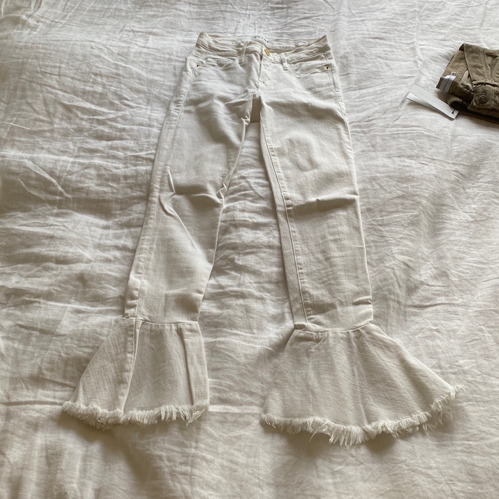 FRAME DENIM white jeans NWOT